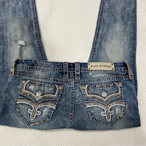 Rock Revival Raven Ankle skinny Size 33 - Picture 11 of 11